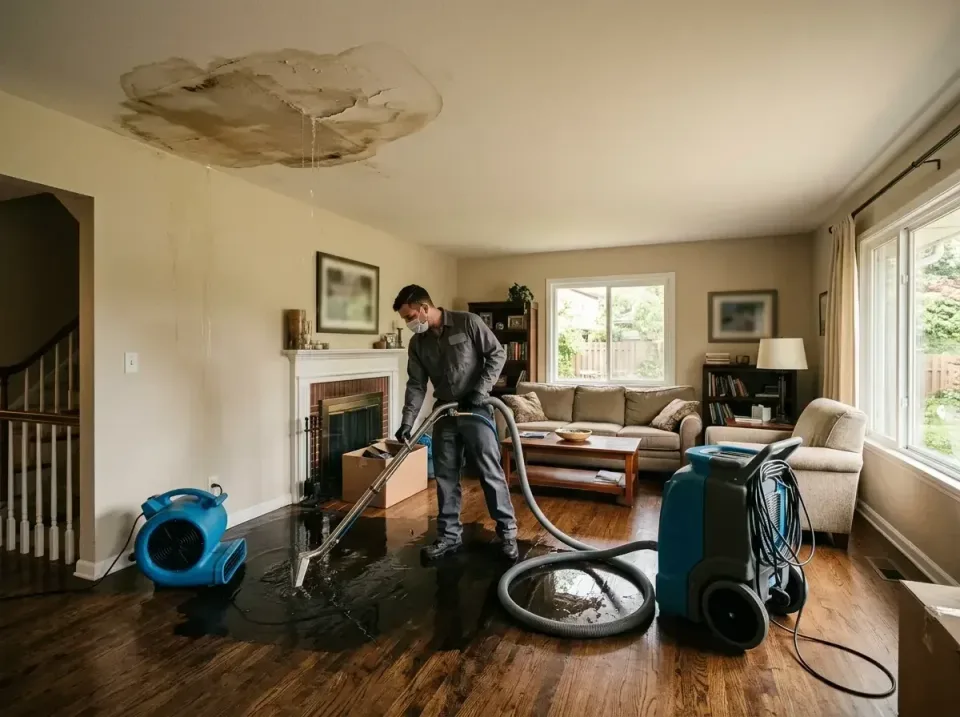 attic-pipe-burst-ceiling-drip-008 — frequently asked questions, Water Damage Restoration & Carpet Care in Osceola, WI